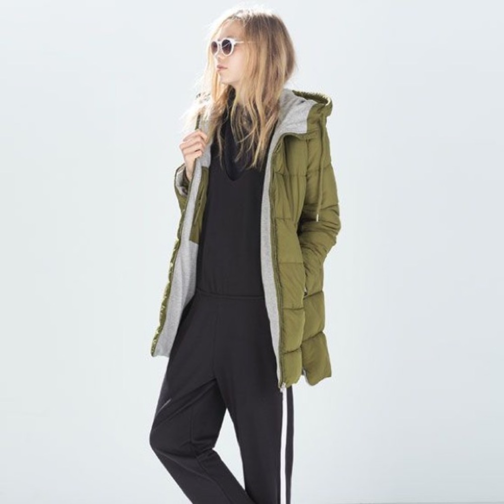 🤞🏻ISO🤞🏻Zara Trafaluc Womens Puffer Coat